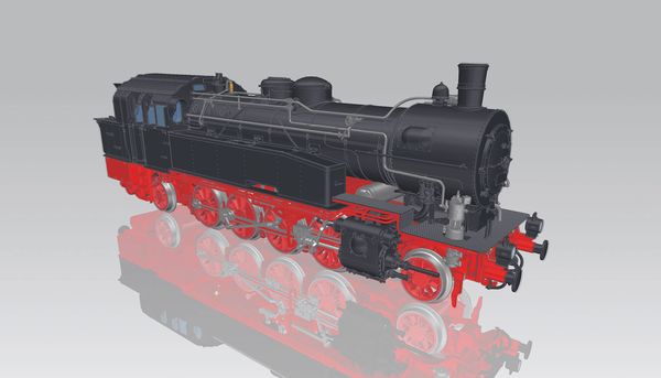 Piko 50665 - German Steam Locomotive BR 93 of the DR (DCC Sound Decoder)
