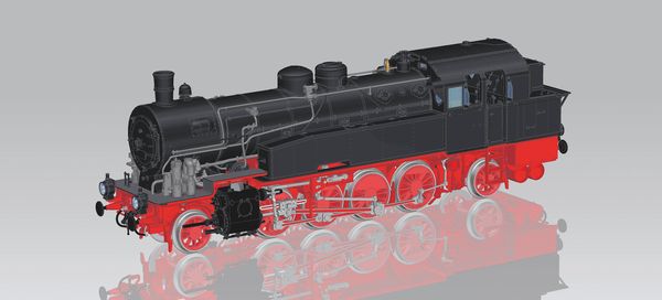 Piko 50668 - German Steam Locomotive BR 93 of the DRG (DCC Sound Decoder)