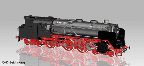 Piko 50705 - German Steam Locomotive BR 62 of the DR (w/ Sound)