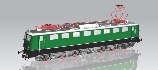 Piko 51656 - German Electric Locomotive E 50 of the DB (Sound Decoder)