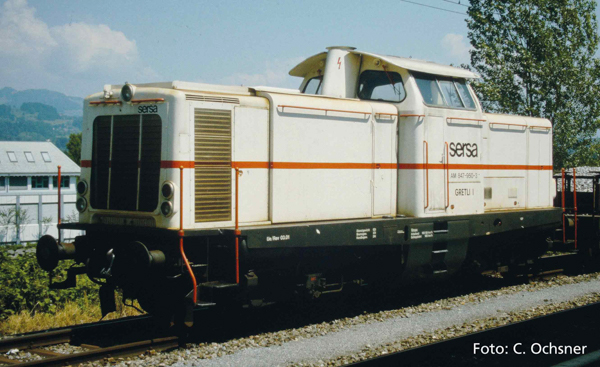 Piko 52335 - Swiss Diesel Locomotive Am 847 of the Sersa (w/ Sound)