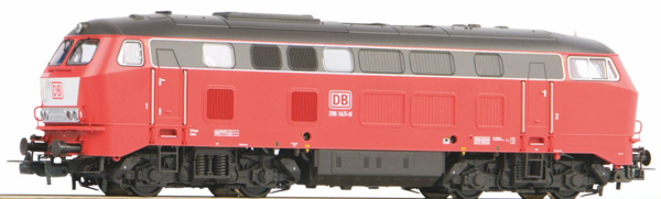 Piko 52412 - German Diesel Locomotive BR 216 with Bib of the DB/AG