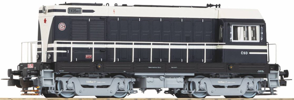 Piko 52437 - Czechoslovakian Diesel Locomotive T435 of the CSD-Blue