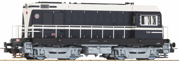 Piko 52438 - Czechoslovakian Diesel Locomotive T435 of the CSD-Blue (DCC Sound Decoder)