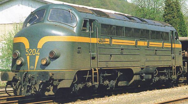 Piko 52489 - Belgian Diesel Locomotive 52 of the SNCB (Sound)