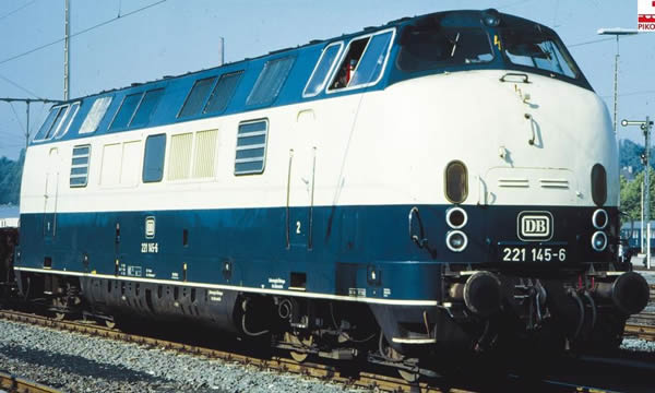 Piko 52605 - German Diesel Locomotive BR 221 of the DB