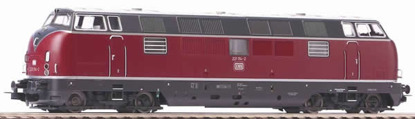 Piko 52611 - German Diesel Locomotive BR 221 of the DB