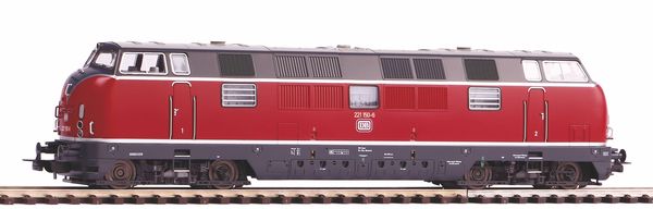 Piko 52615 - German Diesel Locomotive BR 221 of the DB (DCC Sound Decoder)