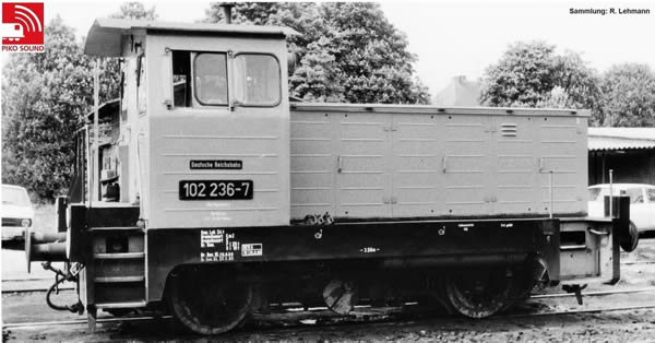 Piko 52634 - German Diesel Locomotive BR 102.1 of the DR (DCC Sound Decoder)