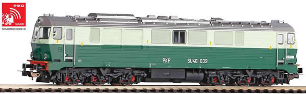 Piko 52862 - Polish Diesel Locomotive BR SU46 of the PKP (Sound)