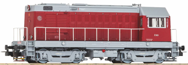 Piko 52929 - Czechoslovakian Diesel LocomotiveT435 of the CSD-Red (DCC Sound Decoder)