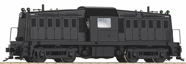 Piko 52940 - Diesel Locomotive Whitcomb 65-Ton Undec Black (DCC Sound Decoder)