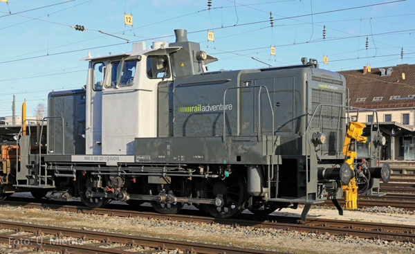 Piko 52971 - German Diesel Locomotive BR 365 of the RailAdventure (w/ Sound)