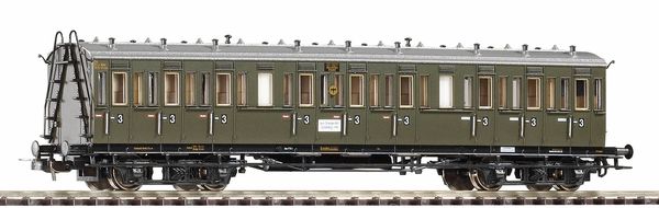 Piko 53332 - 3rd Class Compartment Car C4 of the DRG