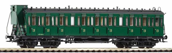 Piko 53335 - 3rd Cl. Compartment Coach w/ Brake Cab of the SNCB