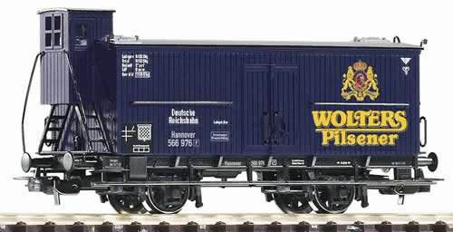 Piko 54712 - German Reefer Car with Brake Cab Wolters Pilsener of the DRG