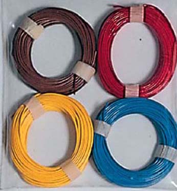Piko 55775 - Copper Wire 4 Colors 10m each
