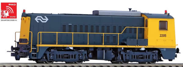 Piko 55902 - Dutch Diesel Locomotive Rh 2200 of the NS (DCC Sound Decoder)