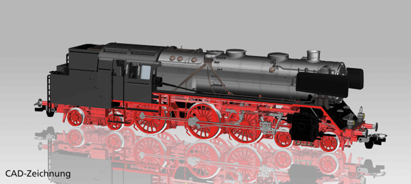 Piko 55924 - German Steam Locomotive BR 62 of the DB (w/ Sound)