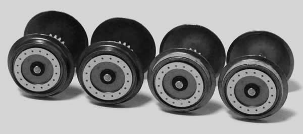 Piko 56183 - AC Wheelsets for BR193 Vectron- Set of 4