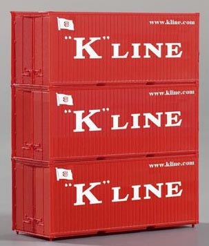 Piko 56220 - Container 20 K Line 3 Pcs