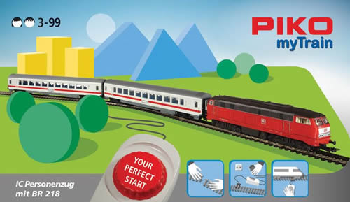 Piko 57095 - MyTrain IC Train Starter Set 