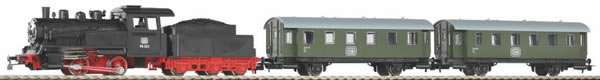 Piko 57112 - Starter Set Passenger Train DB with Steam loco + tender
