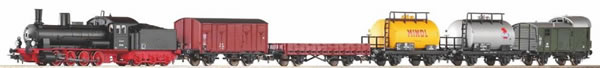 Piko 57123 - Starter Set Steam locomotive G7.1 with 5 Freight Cars DR