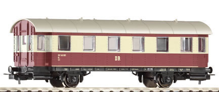 Piko 57633 - Passenger Car 2nd Cl. DR III Red/Beige