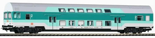 Piko 57681 - Bi-Level Control Coach DBmq 776 DB V Turquoise 