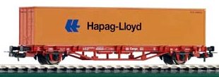 Piko 57700 - Flatcar w/Container Hapag Lloyd DB V