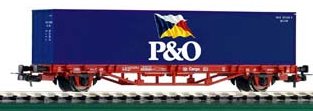 Piko 57706 - Flatcar w/Container P&O DB Cargo V