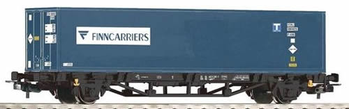 Piko 57730 - Flatcar w/Container FINNCARRIERS NS V