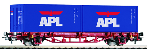 Piko 57759 - Flatcar w/2x 20 Containers APL SBB VI
