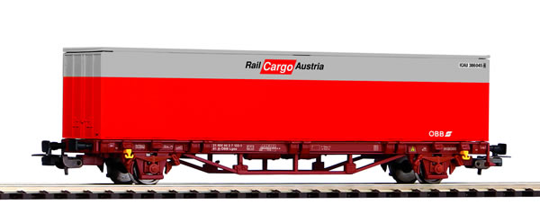 Piko 57762 - Austrian Cargo Container Car with 1x40 Container