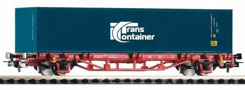 Piko 57773 - Flatcar w/Container Transcontainer DB VI