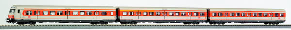 Piko 58226 - Set of 3 x-cars S-Bahn Rhein-Ruhr with control car of the DB AG