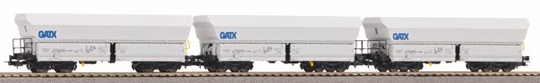 Piko 58254 - Set of 3 bulk goods wagons Falns of the GATX