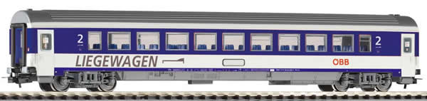 Piko 58667 - 2nd Class IC Couchette Car Blue-Gray