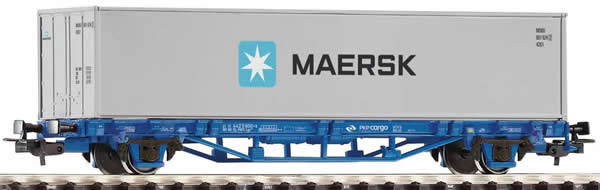 Piko 58743 - Flatcar PKP Cargo with Maersk 40 Container