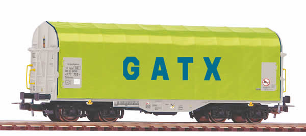 Piko 58958 - Sliding tarpaulin wagon Shimmns GATX