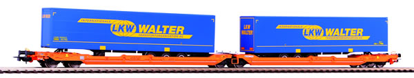 Piko 58979 - Pocket wagon T3000e of the Wascosa with 2 Walter trailers