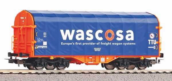 Piko 58991 - Dutch Sliding tarpaulin wagon Wascosa of the NS