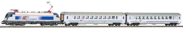 Piko 59002 - PIKO SmartControl® light Set passenger train E-loc Taurus with 2 passenger cars PKP