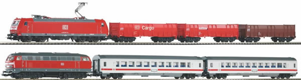 Piko 59013 - SmartControl light 2-train set BR 185 + BR 218 of the DB AG