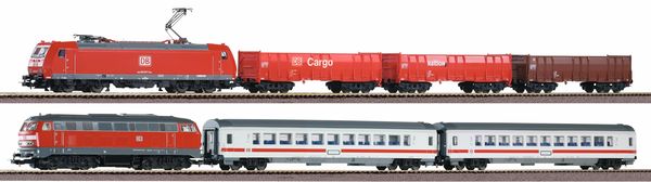 Piko 59014 - Digital Starter Set w. 2-Trains of the DB AG
