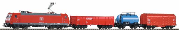 Piko 59015 - Digital Starter Set of the DB AG Freight BR 185 w/3 Cars