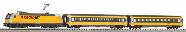 Piko 59019 - Digital Starter Set Regiojet Pass Train BR 386 w/2 Cars 
