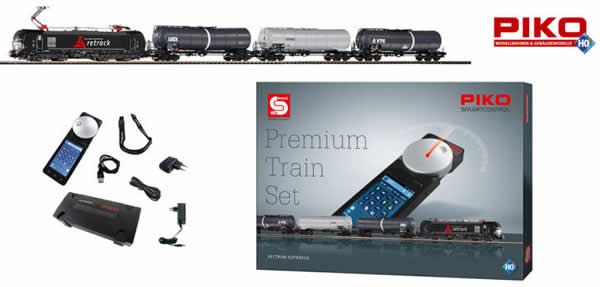 Piko 59113 - Premium Train Freight Train BR 193 Vectron (DCC Sound Decoder)
