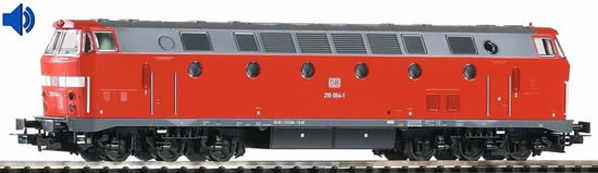 Piko 59838 - German Museum Diesel Locomotive 219084-1 of the DB AG (DCC Sound Decoder)